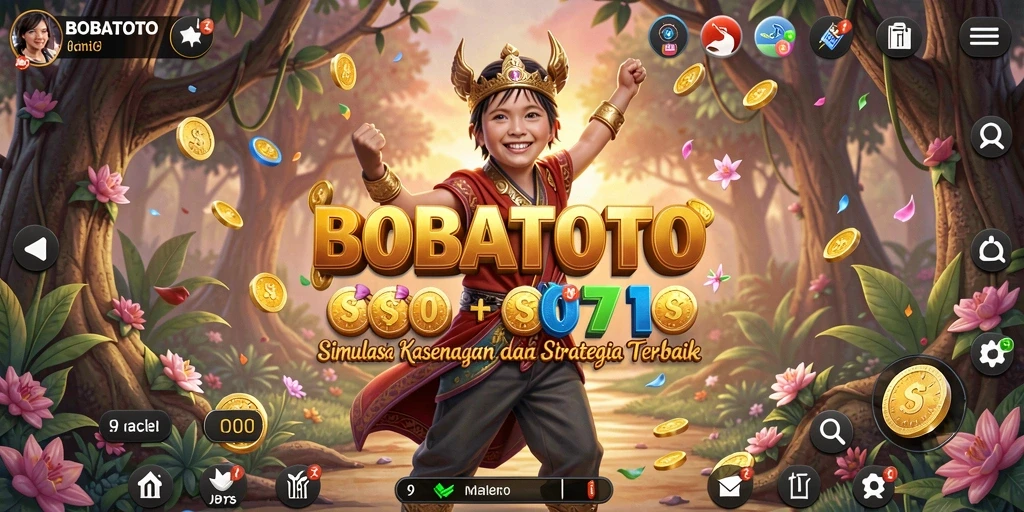 Tampilan gameplay BOBATOTO yang menarik dan interaktif.