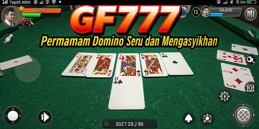 Gameplay menarik dari GF777 yang menampilkan pemain sedang bersaing.