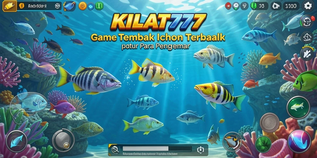 Screenshot KILAT777 menunjukkan aksi menembak ikan yang seru.
