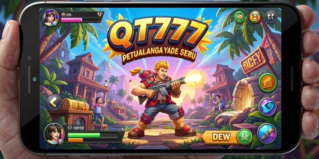 Tampilan gameplay QT777 yang menarik dan penuh aksi.
