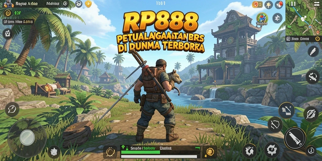 Screenshot menampilkan momen dramatis dalam permainan Open World.