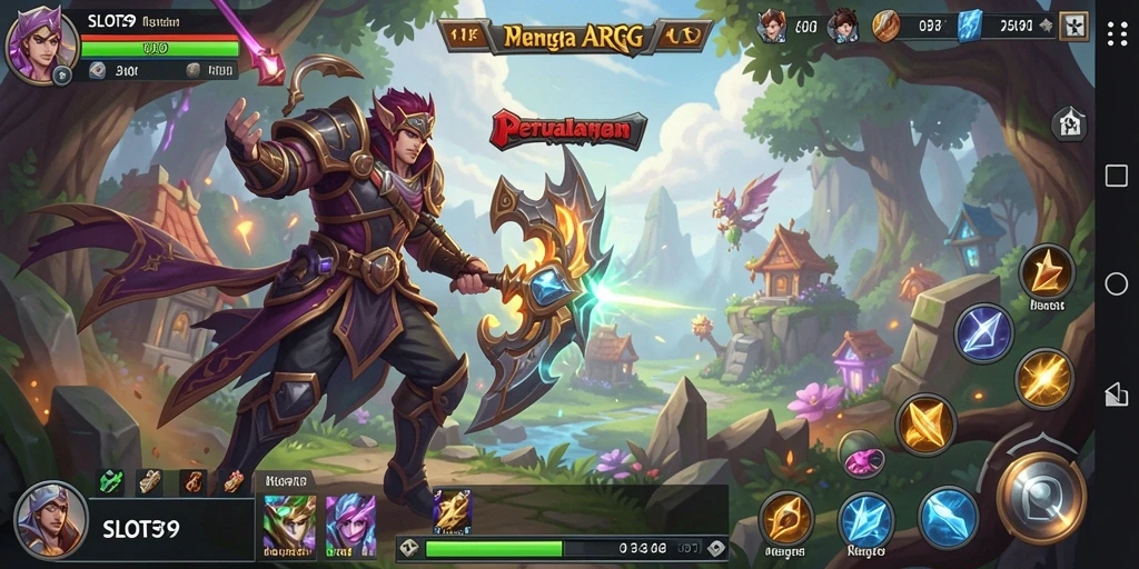 Tangkapan layar SLOT39 menampilkan gameplay ARPG yang seru dan penuh aksi.