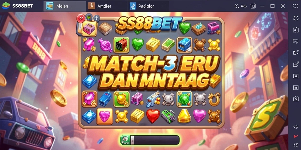 Tampilan gameplay SS88BET yang menarik dan mengasyikkan.