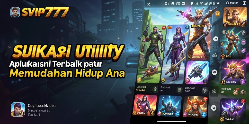 Tampilan antarmuka SVIP777 yang sederhana dan user-friendly.