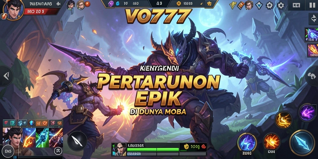 Menampilkan aksi seru dan gameplay menegangkan dalam VO777.